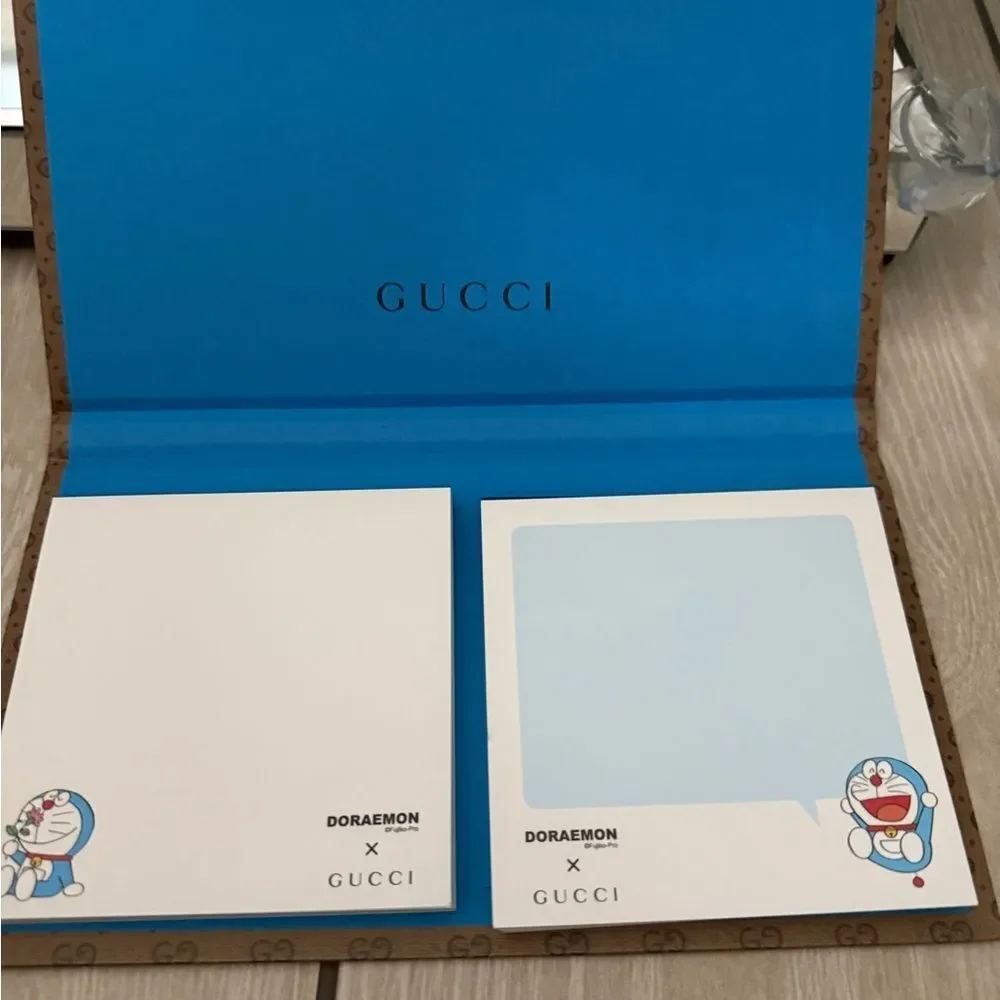 New GUCCI x Doraemon Collaboration Japan Memo Pad / sticky note